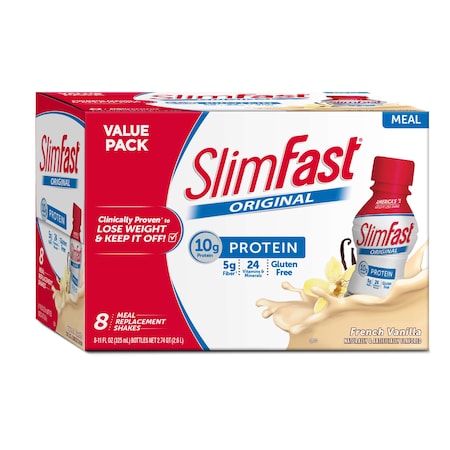 Slimfast Slimfast Original Ready To Drink French Vanilla Shake 11 oz., PK24 78002